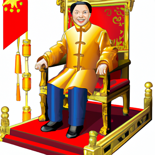 china leader, sitting on Emperor's chair(1张)